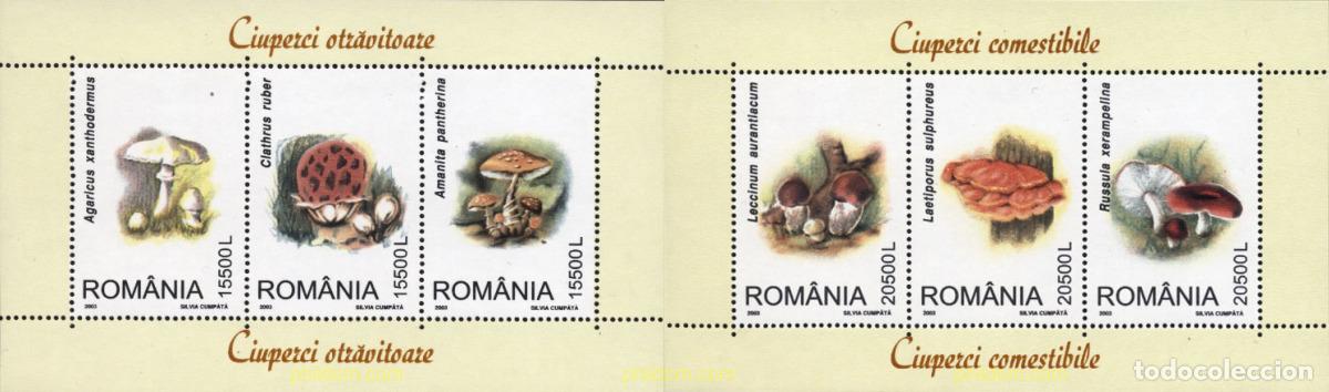 Sellos: 135089 MNH RUMANIA 2003 SETAS