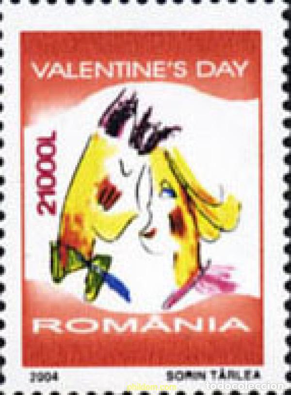 Sellos: 153410 MNH RUMANIA 2004 DIA DE SAN VALENTIN