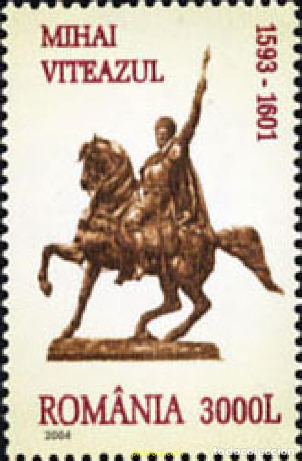 Sellos: 153424 MNH RUMANIA 2004 PERSONAJES