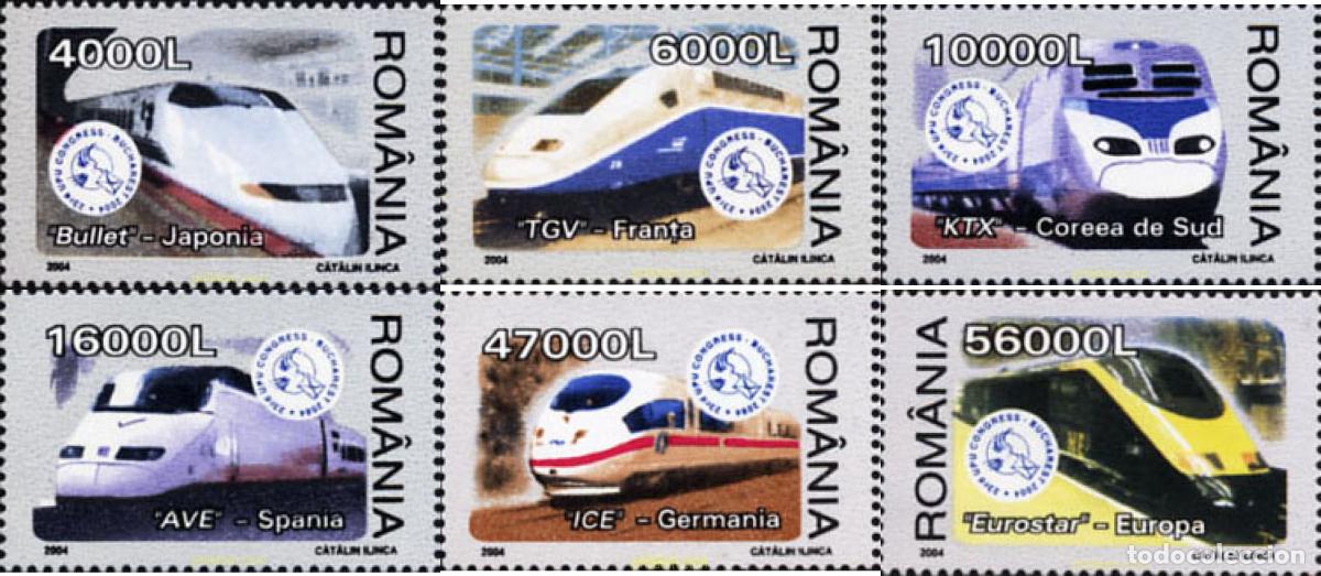 Sellos: 153412 MNH RUMANIA 2004 23 CONGRESO DE LA UPU
