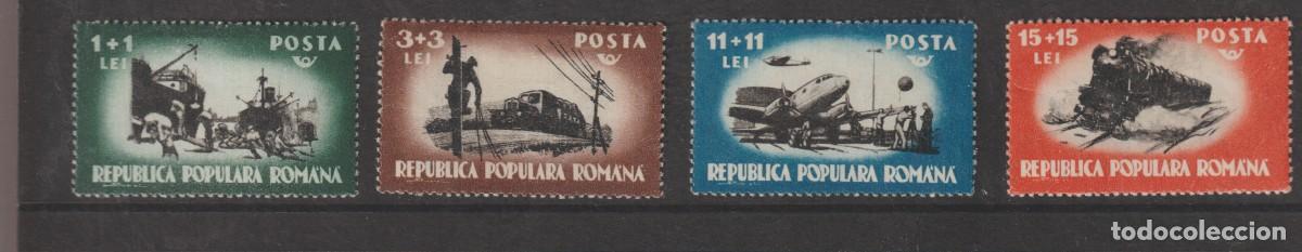 Sellos: Romania 1948 - Yvert 1066/1069 mnh**
