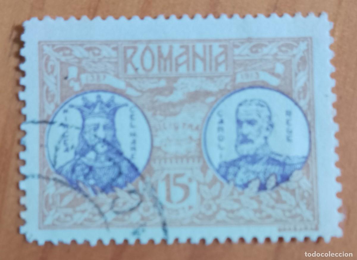 Sellos: A&Ntilde;O 1913 - V/F 15 - ANEXI&Oacute;N SILISTRA MIRCEA, CARLOS I, 1387.1913 - SCOT 234