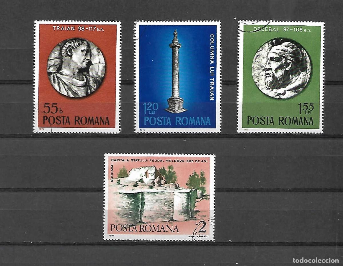 Sellos: Monumentos: Daco-Romana. Ruman&iacute;a . sellos a&ntilde;o 1975/88