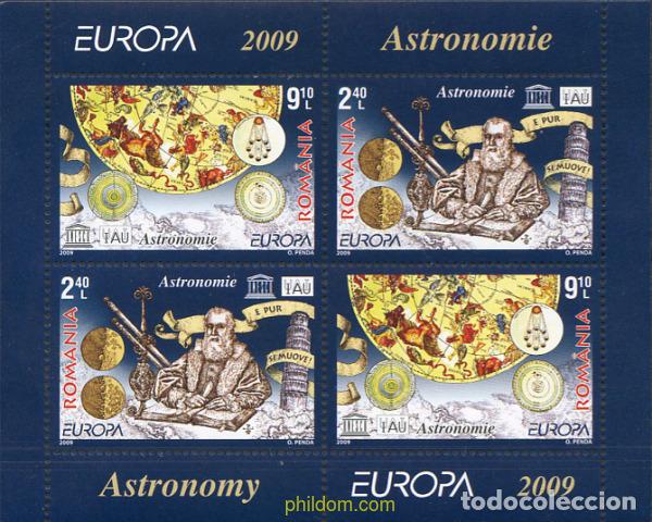 Selos: 232758 MNH RUMANIA 2009 EUROPA CEPT 2009 - ASTRONOMIA