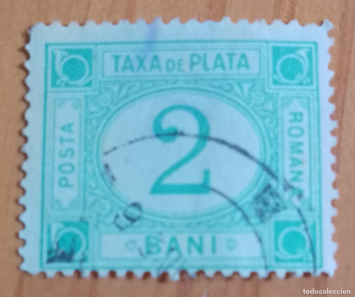 Sellos: 2 BANI - TAXA DE PLATA - Foto 1