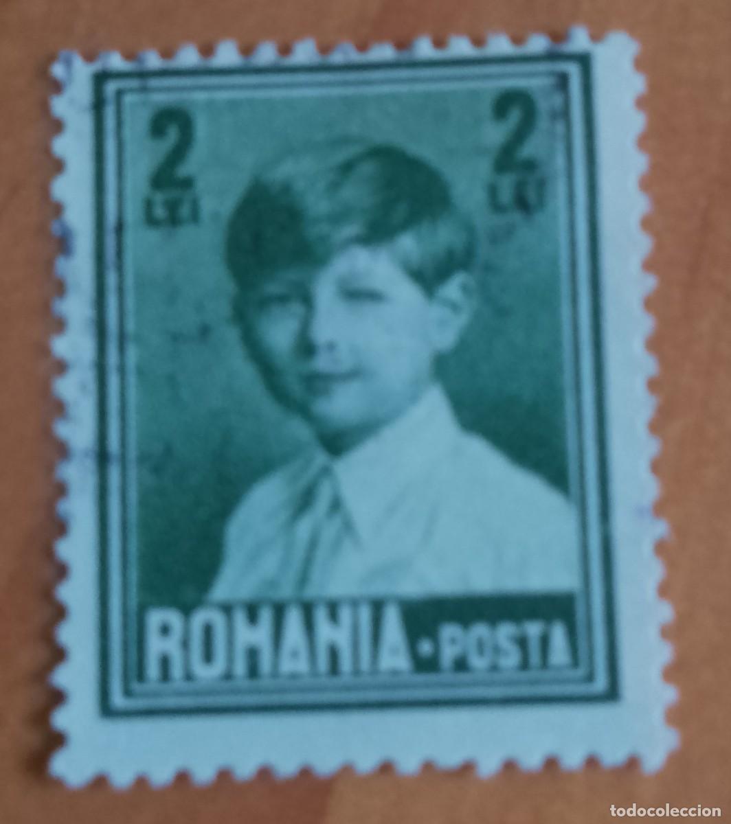 Sellos: 2 LEI - A&Ntilde;O 1932 - MONARQUIA, REY MIHAIL, MIGUEL I