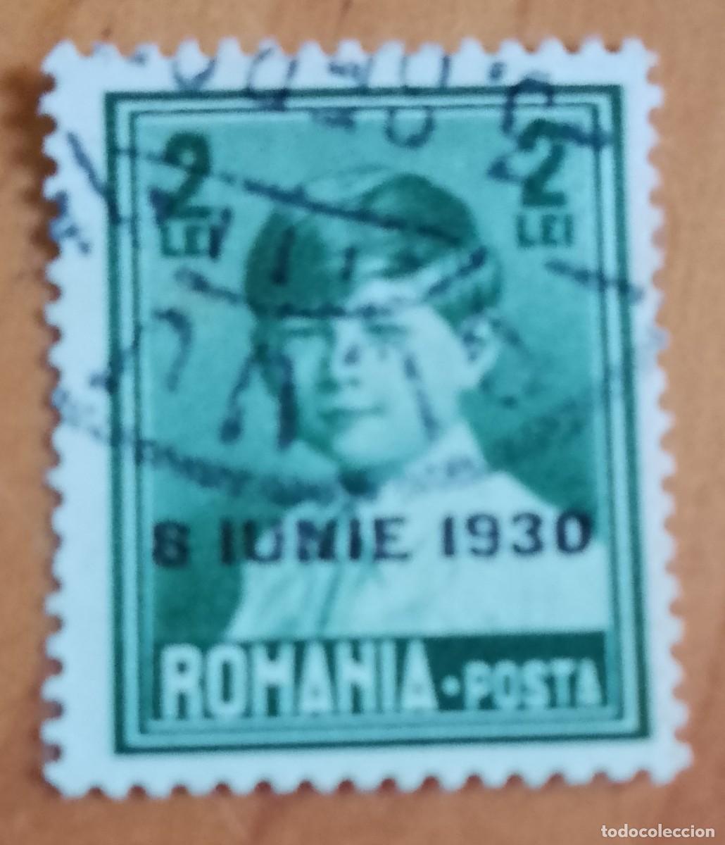 Sellos: 2 LEI - A&Ntilde;O 1932 - MONARQUIA, REY MIHAIL, MIGUEL I