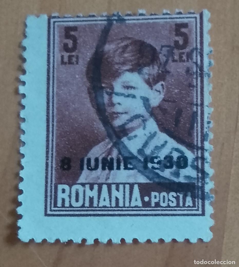 Sellos: 5 LEI - A&Ntilde;O 1932 - MONARQUIA, REY MIHAIL, MIGUEL I