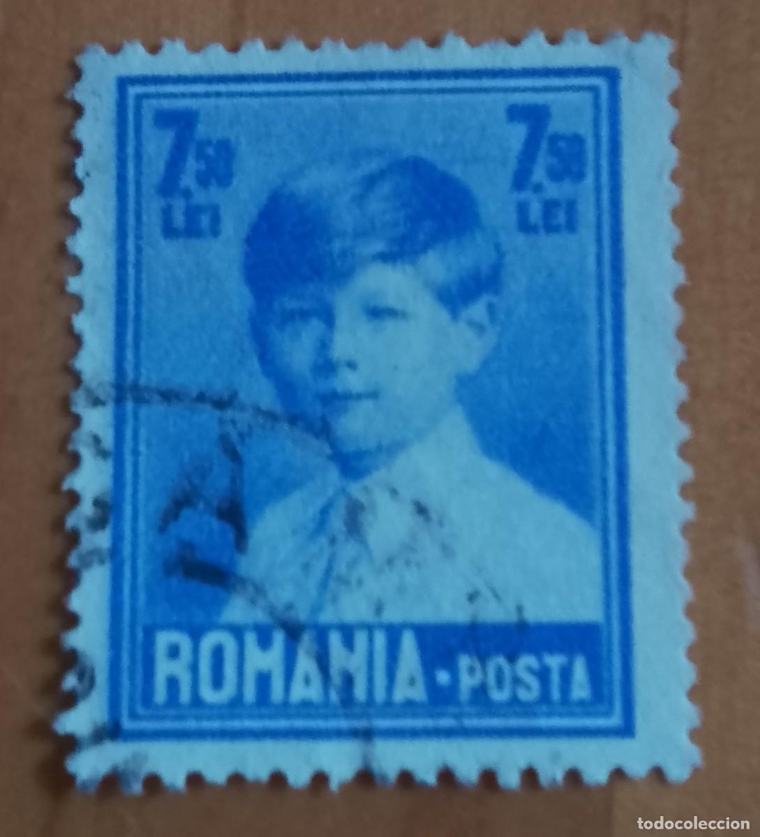 Sellos: 7,50 LEI - A&Ntilde;O 1932 - MONARQUIA, REY MIHAIL, MIGUEL I