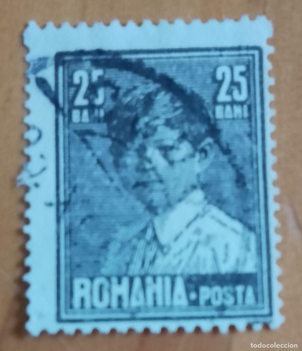 Sellos: 25 BANI - A&Ntilde;O 1930 - MONARQUIA, REY MIHAIL, MIGUEL I