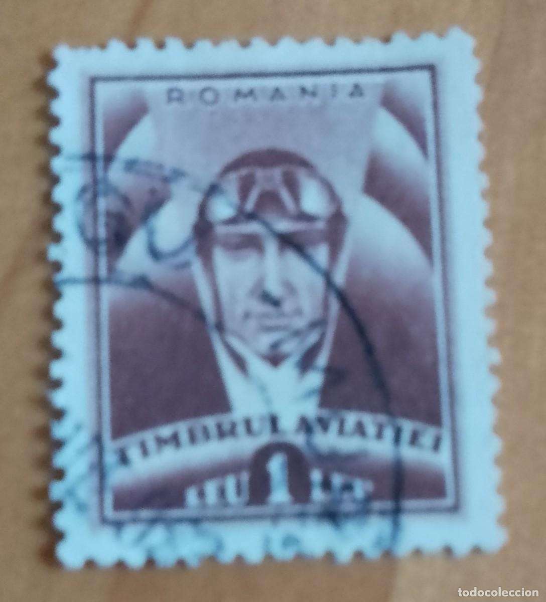 Sellos: 1 LEU - A&Ntilde;O 1932 - TIMBRUL AVATIEI - COREO A&Eacute;REO