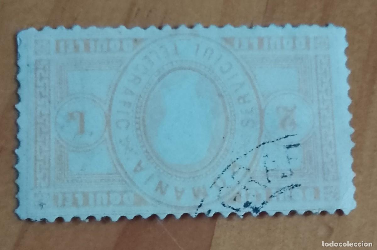 Sellos: 2 L DOUI LEI - SERVICIO TELEGR&Aacute;FICO - A&Ntilde;O 1871