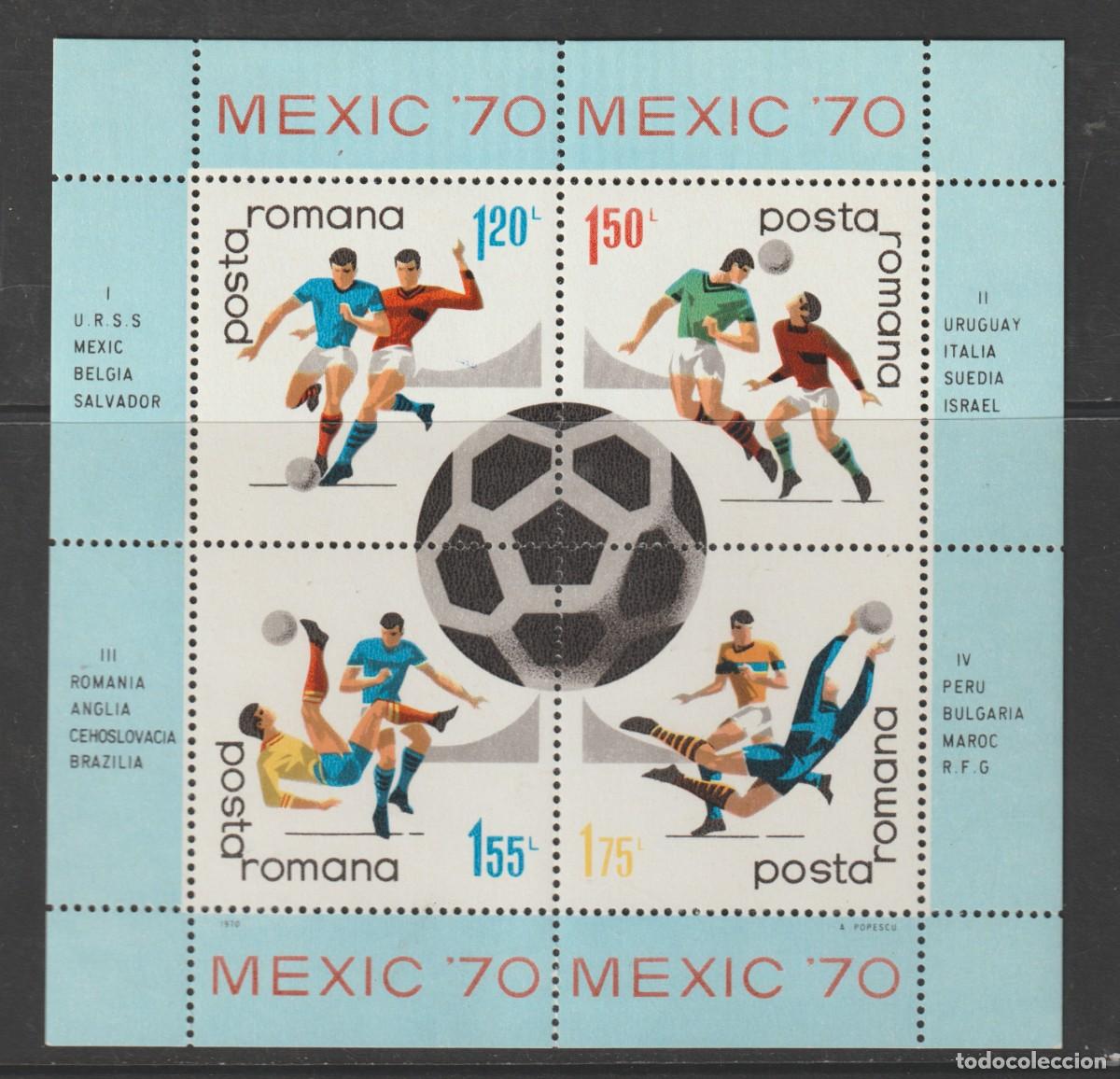 Sellos: Romania 1970 - Yvert bf76 mnh**