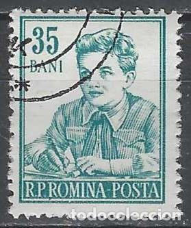 Sellos: RUMAN&Iacute;A 1955 - PROFESIONES, PIONERO - USADO