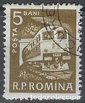 Sellos: RUMAN&Iacute;A 1960 - VIDA COTIDIANA, TRANSPORTE FERROVIARIO - USADO