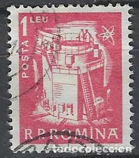 Sellos: RUMAN&Iacute;A 1960 - VIDA COTIDIANA, REACTOR NUCLEAR - USADO