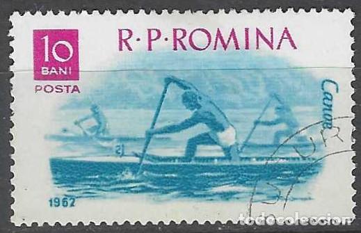 Sellos: RUMAN&Iacute;A 1962 - DEPORTES ACU&Aacute;TICOS - USADO