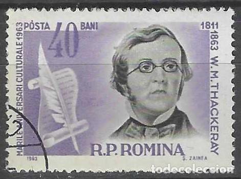 Briefmarken: RUMAN&Iacute;A 1963 - PERSONAJES - USADO