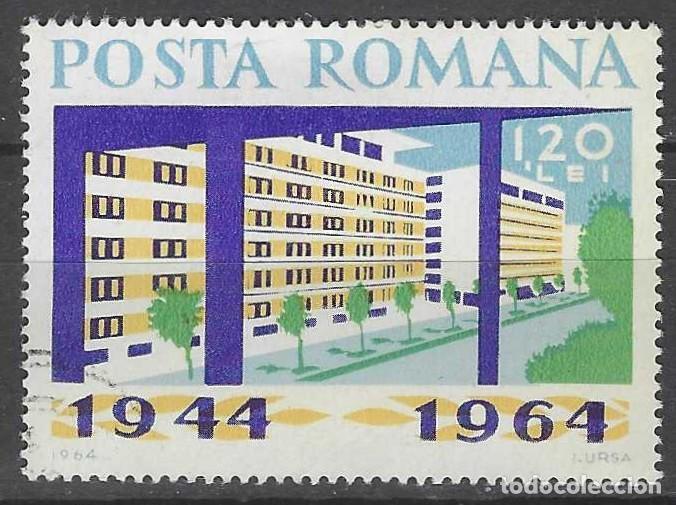 Briefmarken: RUMAN&Iacute;A 1964 - 20&ordm; ANIV. DEL DERROCAMIENTO DEL R&Eacute;GIMEN FASCISTA, VIVIENDA - USADO