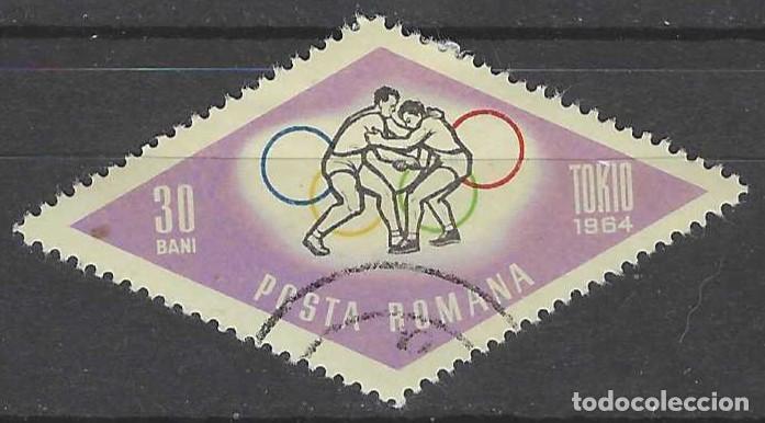 Briefmarken: RUMAN&Iacute;A 1964 - JJOO DE TOKIO - USADO