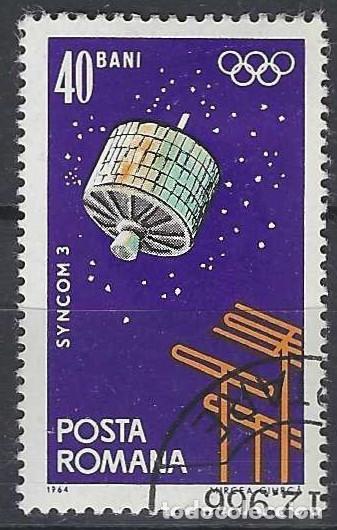 Sellos: RUMAN&Iacute;A 1965 - ESPACIO - USADO