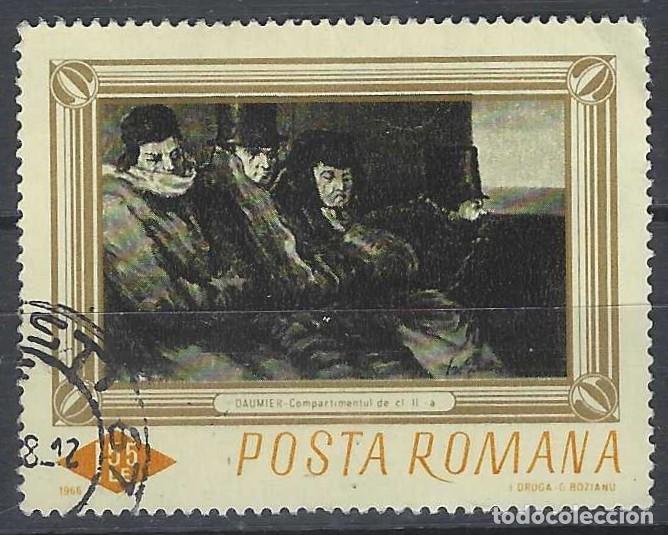 Sellos: RUMAN&Iacute;A 1966 - PINTURA - USADO