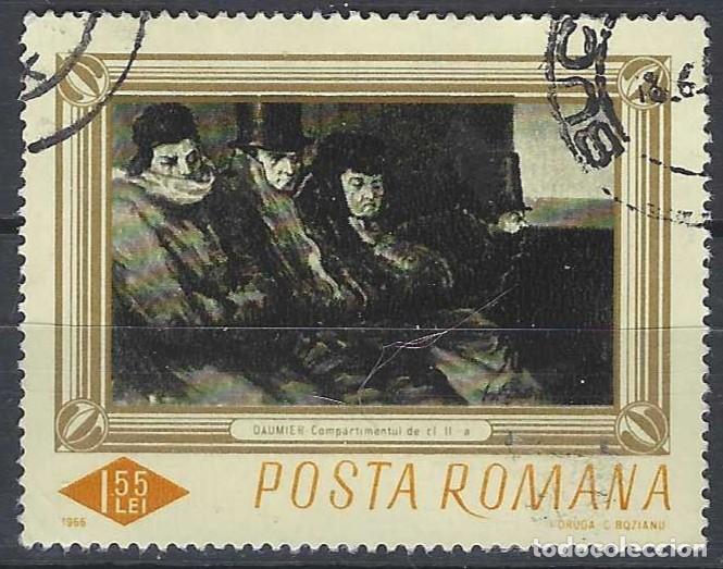 Sellos: RUMAN&Iacute;A 1966 - PINTURA - USADO