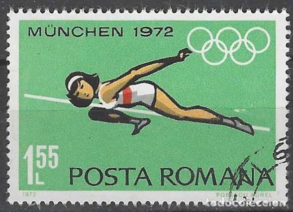 Sellos: RUMAN&Iacute;A 1972 - JJOO DE MUNICH - USADO
