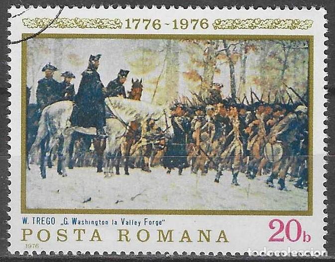 Sellos: RUMAN&Iacute;A 1976 - PINTURA - USADO