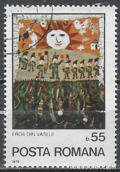 Sellos: RUMAN&Iacute;A 1979 - A&Ntilde;O INTERNACIONAL DEL NI&Ntilde;O - USADO
