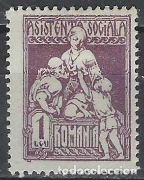 Sellos: RUMAN&Iacute;A 1921 - SELLO DE CARIDAD, MARR&Oacute;N - MSG
