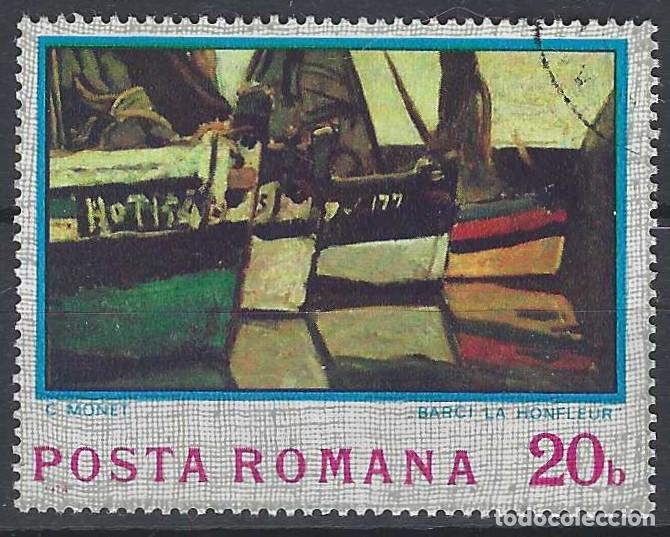 Sellos: RUMAN&Iacute;A 1974 - PINTURA - USADO