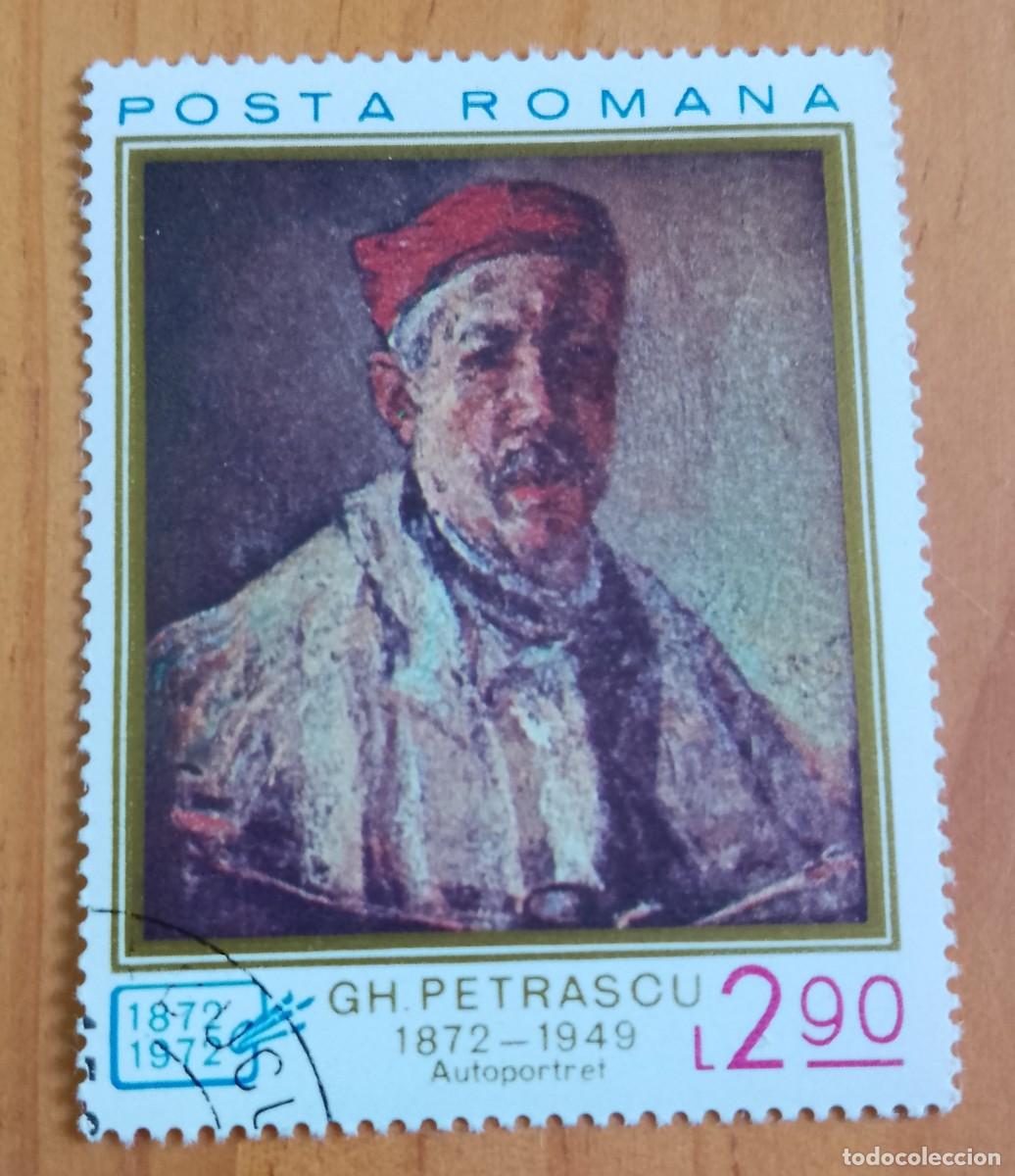 Sellos: RUMANIA - V/F 2,90 - GH. PETRASCU 1872.1949 - ARTE, PINTURA