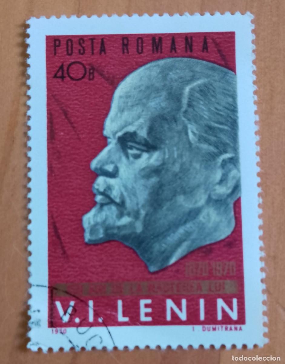 Sellos: RUMANIA - V/F 40 B - A&Ntilde;O 1970 - 100 A&Ntilde;OS DEL NACIMIENTO DE V. I. LENIN