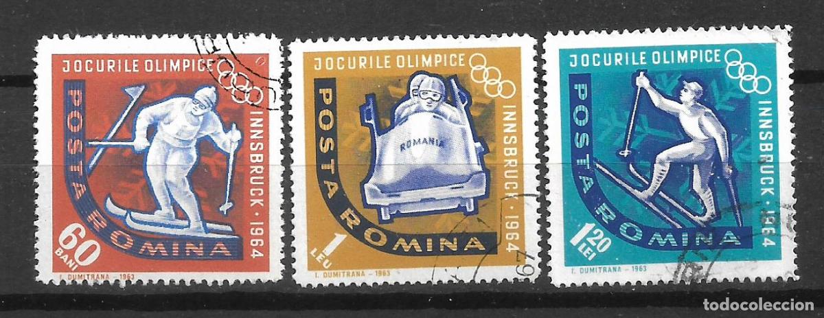 Sellos: rumania 1963 # 1601 + 1603/1604 usado - 4/45