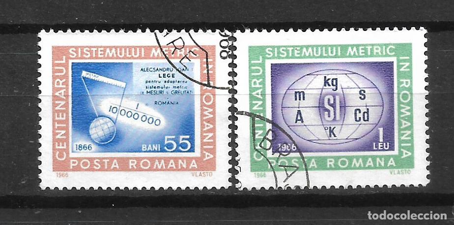Sellos: rumania 1966 # 1873/1874 completa usado - 4/46