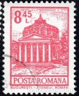Sellos: Ruman&iacute;a. Ateneo. 1972-74. YT-2785. Usado