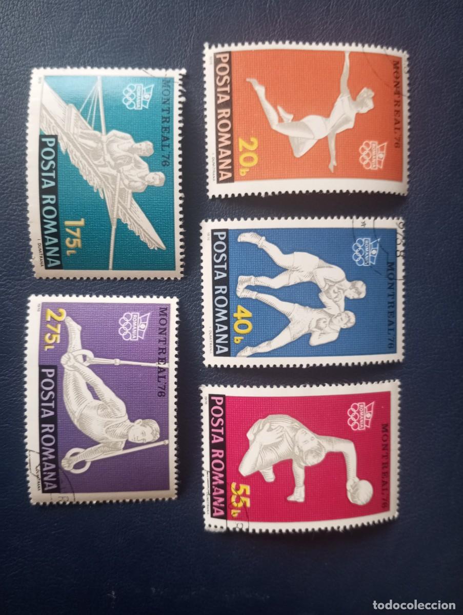 Sellos: RUMANIA, 1976, OLIMPIADAS DE MONTREAL