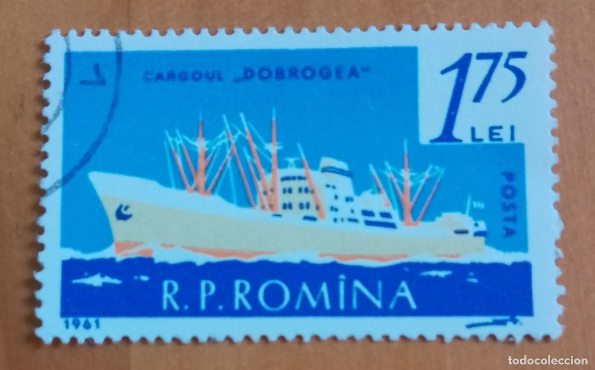 Sellos: RUMANIA - V/F 1,75 LEI - CARGUERO DOBROGEA - YV 1778 - VER DESCRIPCI&Oacute;N.