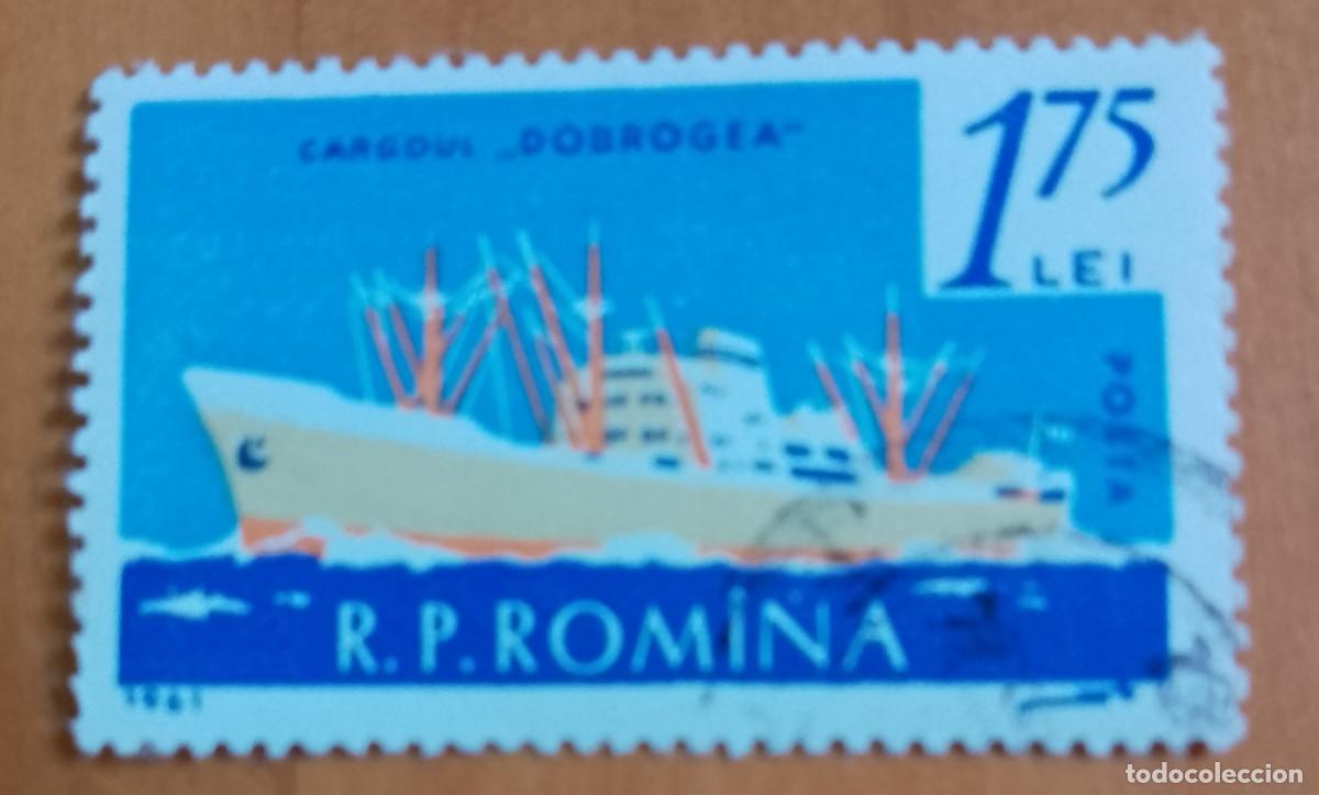 Sellos: RUMANIA - V/F 1,75 LEI - CARGUERO DOBROGEA - YV 1778 - VER DESCRIPCI&Oacute;N.