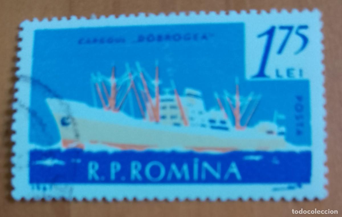 Sellos: RUMANIA - V/F 1,75 LEI - CARGUERO DOBROGEA - YV 1778 - VER DESCRIPCI&Oacute;N.