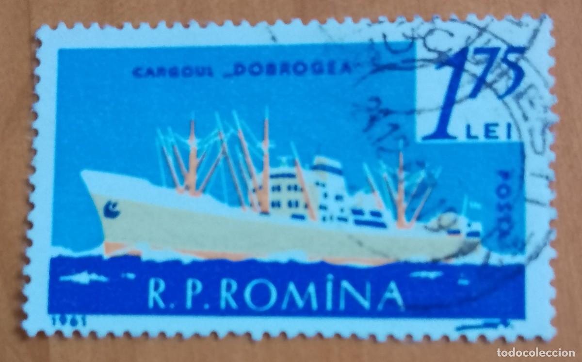 Sellos: RUMANIA - V/F 1,75 LEI - CARGUERO DOBROGEA - YV 1778 - VER DESCRIPCI&Oacute;N.