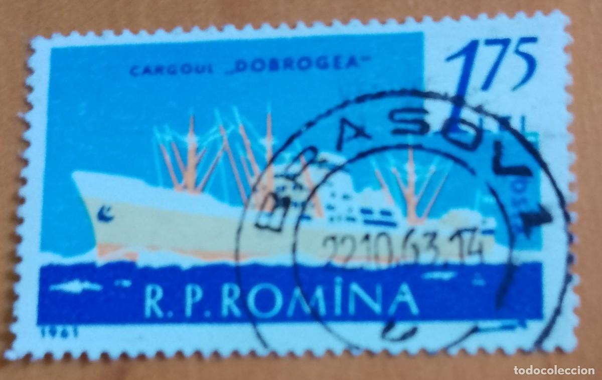 Sellos: RUMANIA - V/F 1,75 LEI - CARGUERO DOBROGEA - YV 1778 - VER DESCRIPCI&Oacute;N.