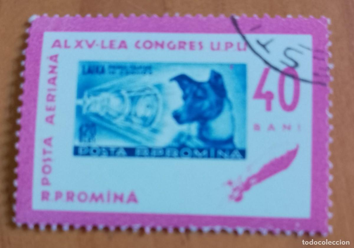 Sellos: RUMANIA - V/F 40 BANI - XV CONGRESO DE LA UNI&Oacute;N POSTAL UNIVERSAL U.P.U. - VER DESCRIPCI&Oacute;N