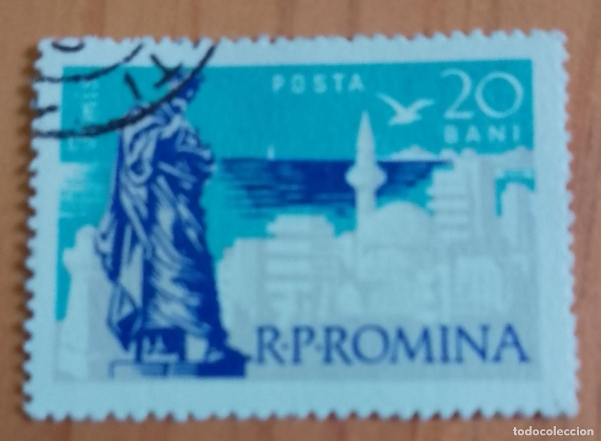 Sellos: RUMANIA - 20 BANI - A&Ntilde;O 1960 - IGLESIA DE TOMIS O DE TOMI - VER DESCRIPCI&Oacute;N.