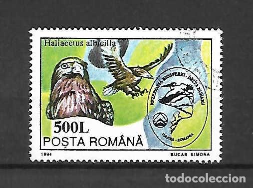 Sellos: Aves: &aacute;guila pigargo de Ruman&iacute;a . sello a&ntilde;o 1994
