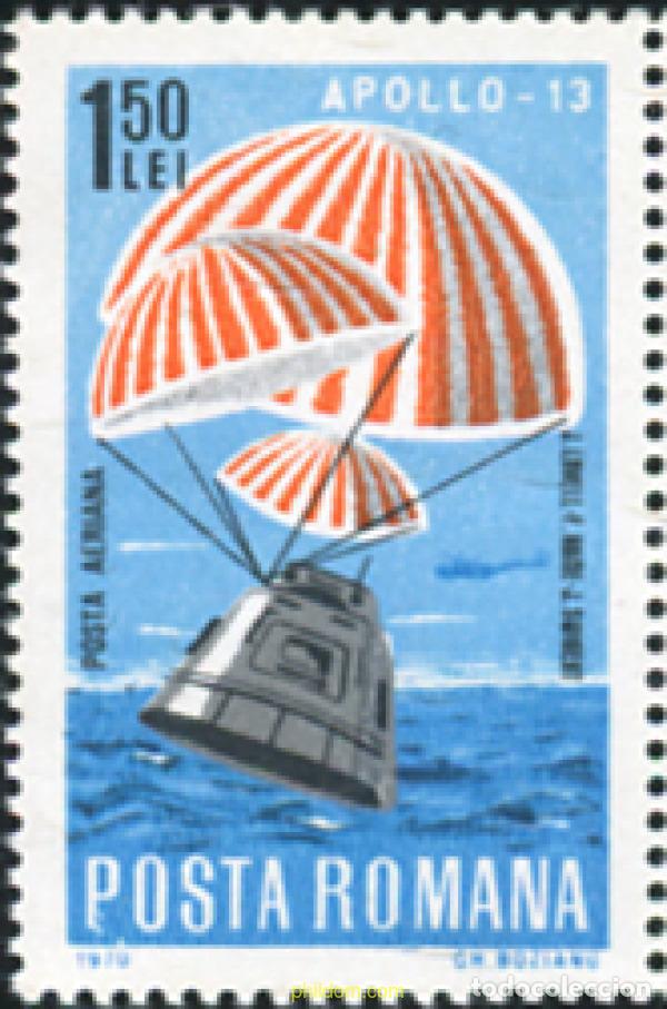 Sellos: 356232 MNH RUMANIA 1970 APOLLO 13