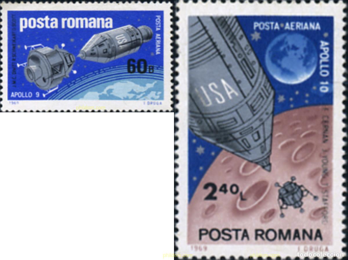 Sellos: 168454 MNH RUMANIA 1969 APOLLO