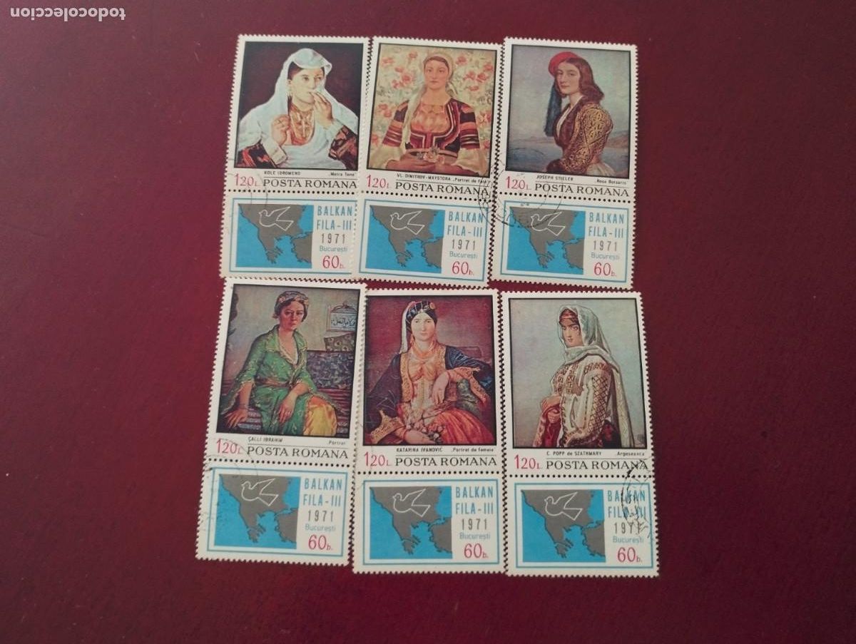 Sellos: SELLOS EMITIDOS POR RUMANIA DECADA 1971