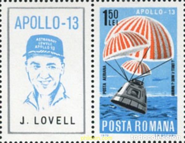 Selos: 796594 MNH RUMANIA 1970 APOLLO 13